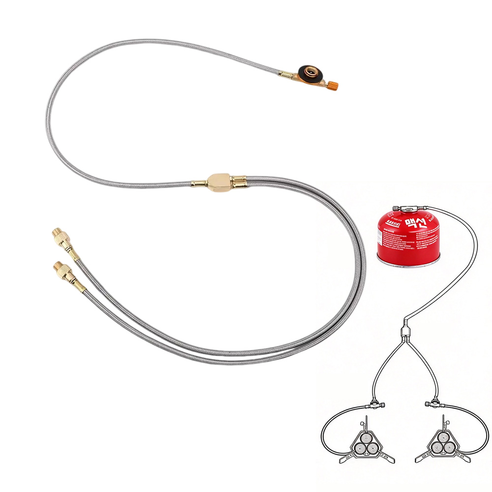 Home Cooking Gas - Outdoor Camping Furnace Connection Adapter Inflation