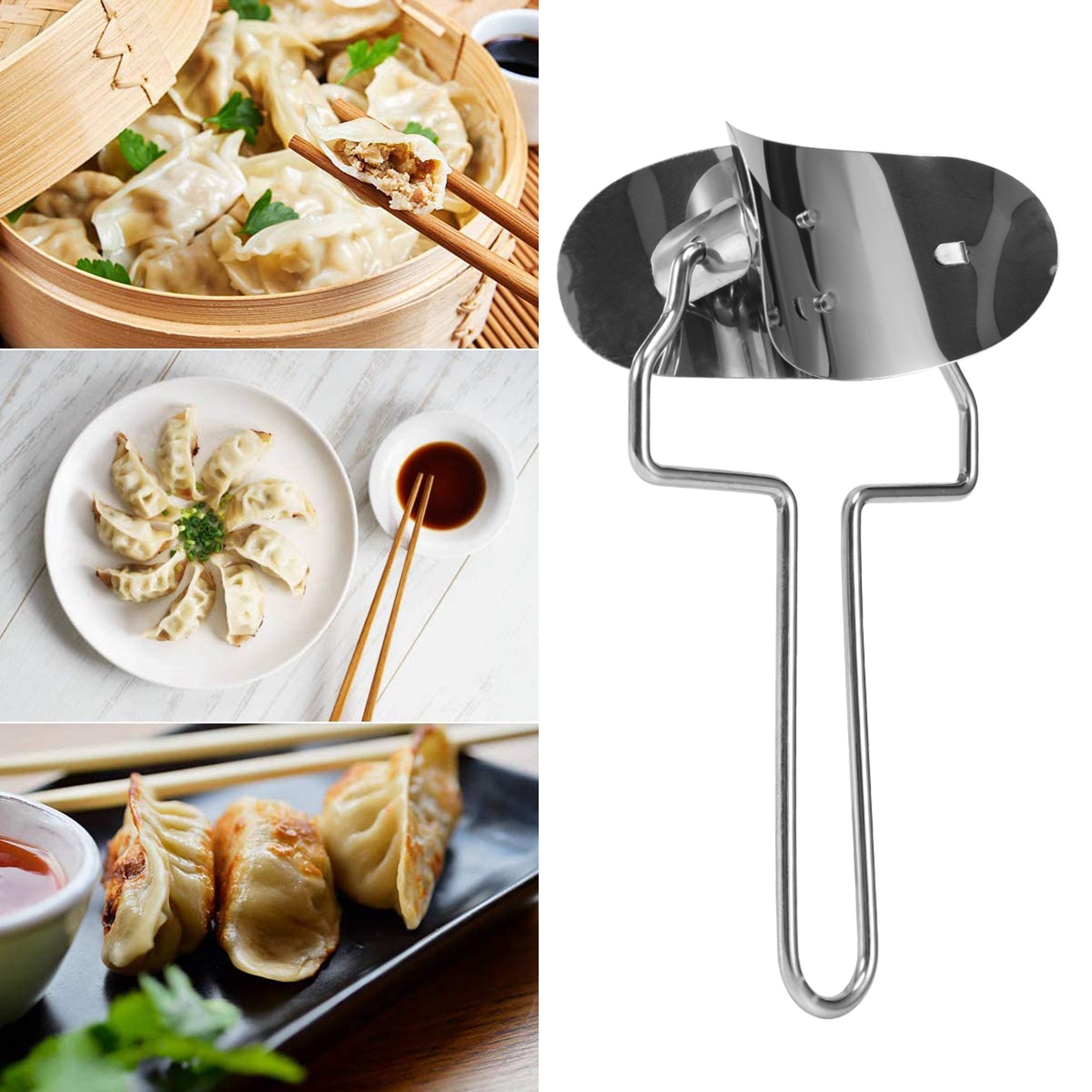 ABKW-Dumplings Maker 8 Pcs, Pr - Gyoza Dumpling Maker 评论和价格