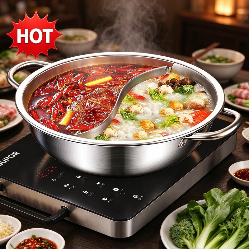Stainless Steel 28cm Divided H - Home Cooking Gas 评论和价格
