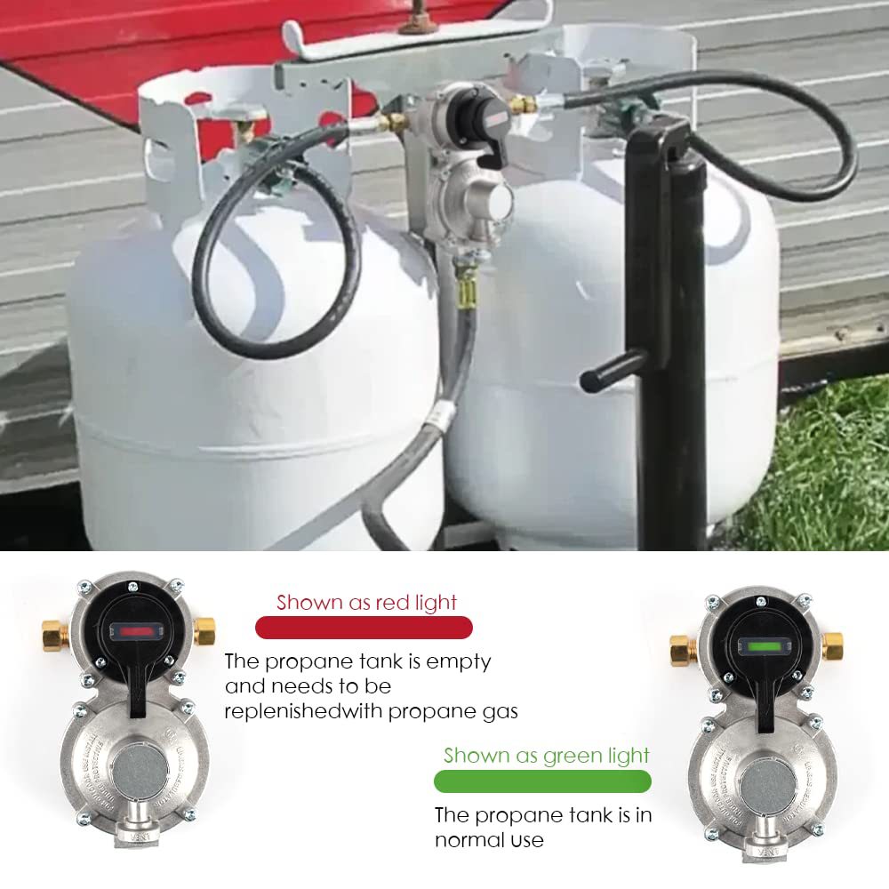 2-Pack 2-Stage Auto Changeover - Home Cooking Gas 评论和价格